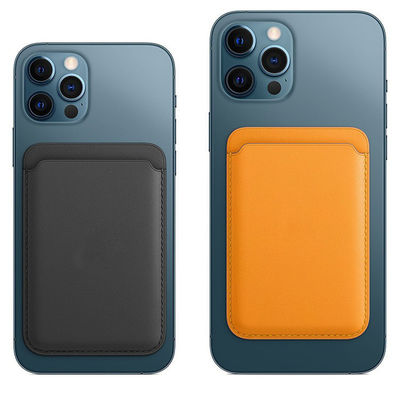 Custom Credit Card Protector Magnetic Leather Wallet for iPhone 11 14 13 12 Pro Max