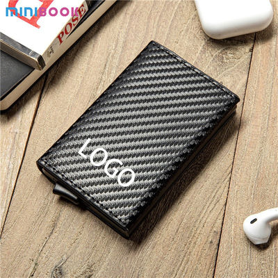 Top Loaders Sports Card Holder Men's Wallet with Pop-Up RFID Protection and Fashion Style