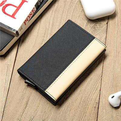 Top Loaders Sports Card Holder Men's Wallet with Pop-Up RFID Protection and Fashion Style