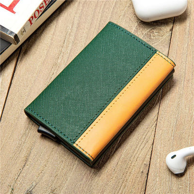 Top Loaders Sports Card Holder Men's Wallet with Pop-Up RFID Protection and Fashion Style