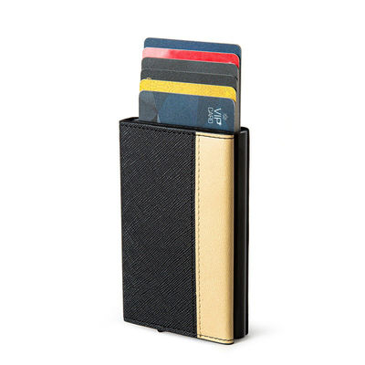 Top Loaders Sports Card Holder Men's Wallet with Pop-Up RFID Protection and Fashion Style