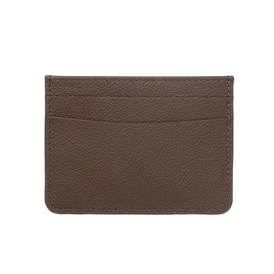 RFID Blocking Leather Card Holder With Multifunctional Features And Anti-Magnetic Design