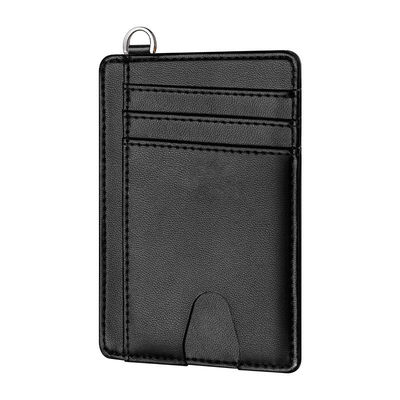 Custom Logo Genuine Crocodile Saffiano Pu Leather Credit Card Holder Business Wallet