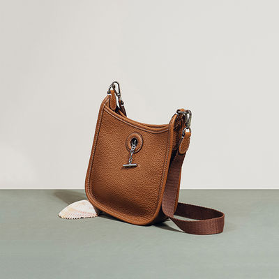 Low MOQ Mix Models Custom Fashion Vintage end Genuine Leather Crossbody Bag for Women