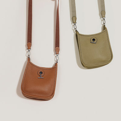 Low MOQ Mix Models Custom Fashion Vintage end Genuine Leather Crossbody Bag for Women