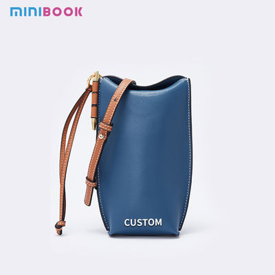 Daily Life Custom Logo Genuine Leather Ladies Messenger Mobile Shoulder Bag for Women