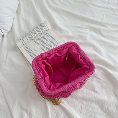 Low MOQ Mix Models Handmade Crochet Woven Summer Bag for Customer Requirements