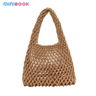 Advantageous Mix Models Travel Beach Fishing Net Handbag Woven Shoulder Bag