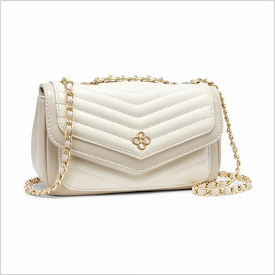 PU Crossbody Bag For Women Adjustable Designer Shoulder Bag Waterproof Single Handle