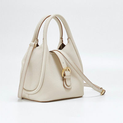 Main Material Genuine Leather Ladies Shoulder Crossbody Bags for Simple Small Tote Bag