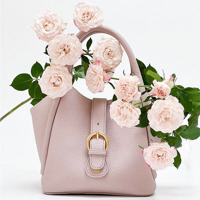 Main Material Genuine Leather Ladies Shoulder Crossbody Bags for Simple Small Tote Bag