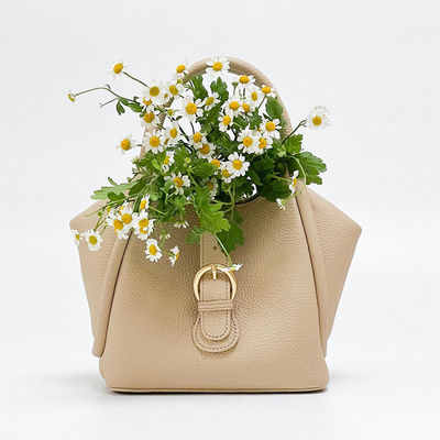 Main Material Genuine Leather Ladies Shoulder Crossbody Bags for Simple Small Tote Bag