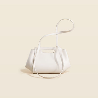 Polyester Lining Cowhide Handbag Women's Versatile Leather Bag for Everyday Wear