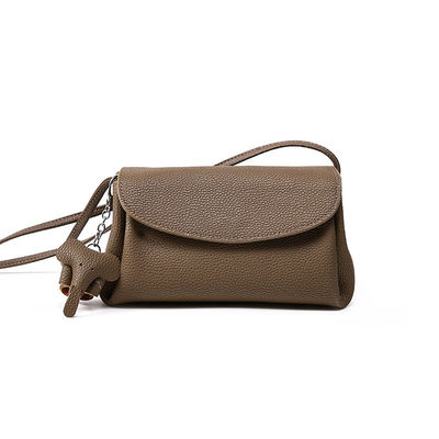 All Seasons Advantage Real Leather Bag for Women Multi Pocket Design Small Handbag