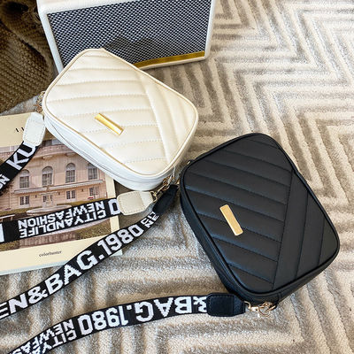 Small Classic PU Cross Body Bag for Ladies Waterproof and Adjustable All Seasons