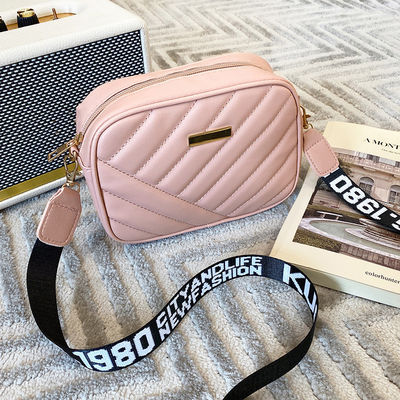 Small Classic PU Cross Body Bag for Ladies Waterproof and Adjustable All Seasons