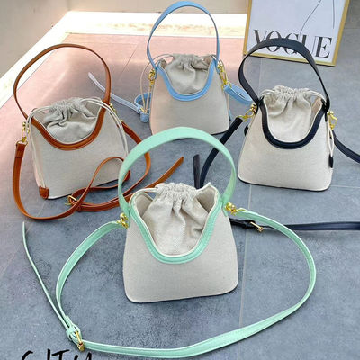 Small Women's Patchwork Handbag Korean Version Multi-functional Crossbody Bag