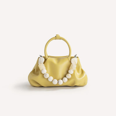 Designer Handbags for Women 2024 Summer Marble Chain Purse Ladies Fashion Pu Leather Bags