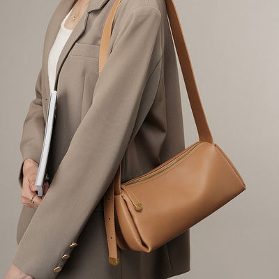 Polyester Lining Material Fashion Crossbody Bag for Women's Shoulder Bag Leather Bag