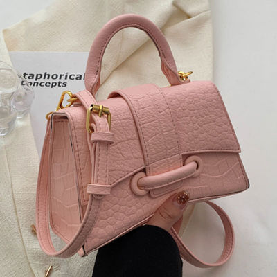 2024 Summer Trendy Fashion Crocodile Pattern Versatile Shoulder Mesengers Bag for Women