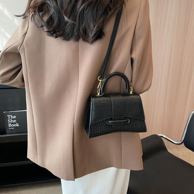 2024 Summer Trendy Fashion Crocodile Pattern Versatile Shoulder Mesengers Bag for Women
