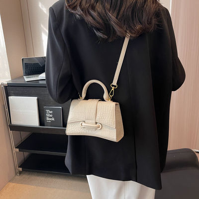 2024 Summer Trendy Fashion Crocodile Pattern Versatile Shoulder Mesengers Bag for Women