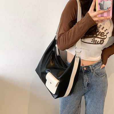 Bags for Women 2024 Summer Large Capacity PU Shoulder Bag Fashionable and Versatile