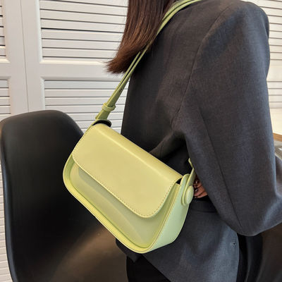 Main Material PU Women's Satchel Brans Handbag Fashion Luxury Shoulder Bag for Dating