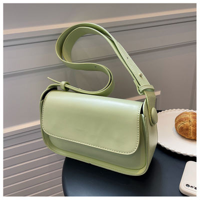 Main Material PU Women's Satchel Brans Handbag Fashion Luxury Shoulder Bag for Dating
