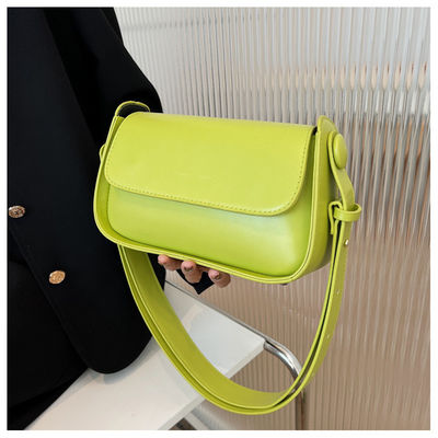 Main Material PU Women's Satchel Brans Handbag Fashion Luxury Shoulder Bag for Dating
