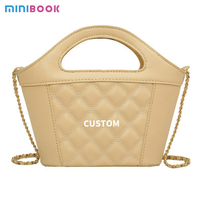Mini Bucket Bag Purses PU Leather Small Handbag for Women Single Shoulder Ladies Hand Bags