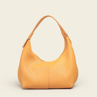 Custom Logo Handbags for Women Retro Vegan Leather Clutch Purse Tote Shoulder Bag