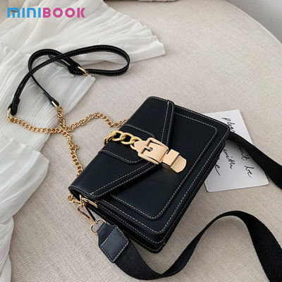 Contrast Color Ladies Cross Body Bag PU Leather Luxury Purses for Women Shoulder Bag