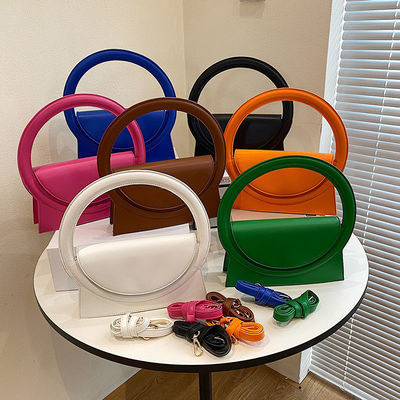 Ladies Pu Leather Crossbody Shoulder Bag 2023 Portable and with Custom Logo Avaliable