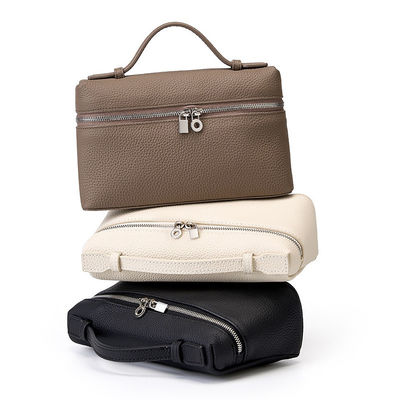 Versatile Style Genuine Leather Lunch Box Bag Gigi Same Style Crossbody Handbag for Lady's