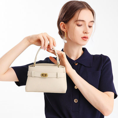 Simple Fashion Soft Cowhide Ladies Shoulder Bag Crossbody Bag for Women in Daily Life