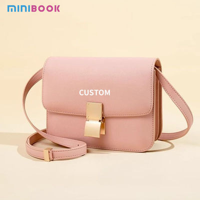 Daily Life Genuine Leather Ladies Tofu Bag Luxury Design Handbag Purse Small Shoulder