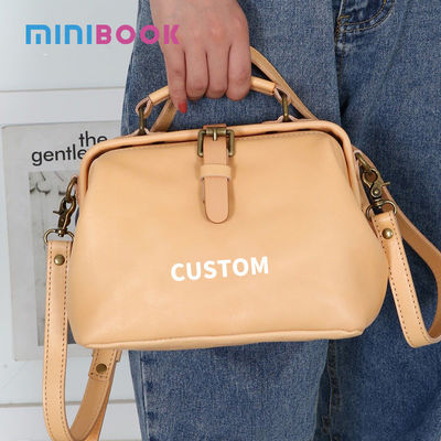 Retro Genuine Leather Top Layer Vegetable Tanned Cowhide Sen Series Ins Crossbody Bag