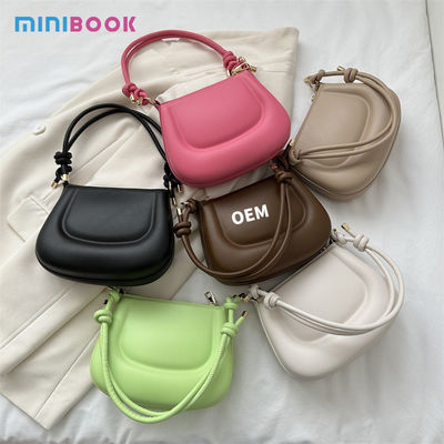 2024 Summer Street Fashion Simple Solid Color Underarm Bag for Daily Life Convenience