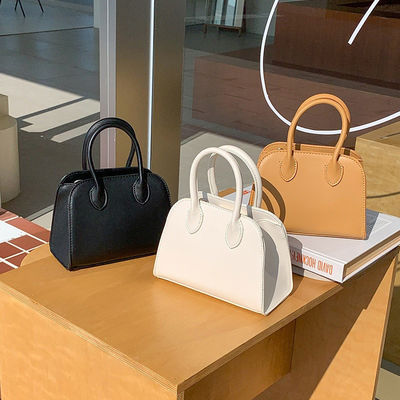 Adjustable PU Leather Hand Bags for Daily Life 2024 Classic Women's Small Tote Handbags