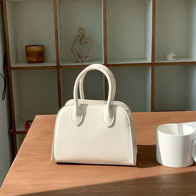 Adjustable PU Leather Hand Bags for Daily Life 2024 Classic Women's Small Tote Handbags