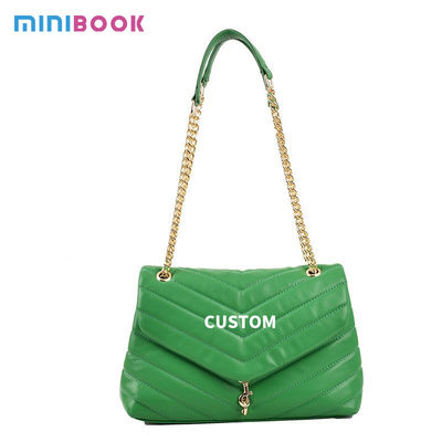 Single Strap Women's Branded Trending Shoulder Handbag Small PU Leather Crossbody Bag