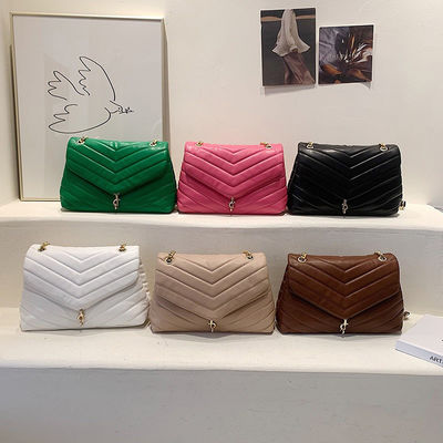 Single Strap Women's Branded Trending Shoulder Handbag Small PU Leather Crossbody Bag