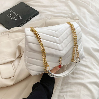 Single Strap Women's Branded Trending Shoulder Handbag Small PU Leather Crossbody Bag