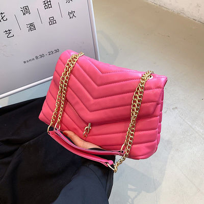 Single Strap Women's Branded Trending Shoulder Handbag Small PU Leather Crossbody Bag