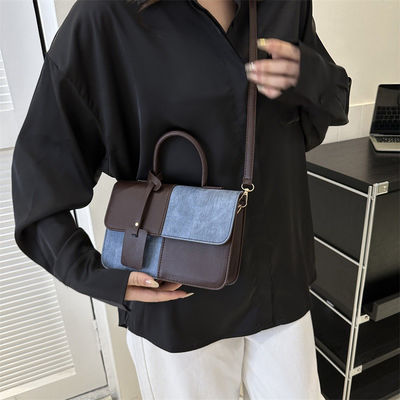 PU Ladies Shoulder Bag Korean Diamond Lattice Shoulder Small Bag Custom Logo Avaliable
