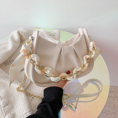 Polyester Lining Folded Cloud Bag Fashionable Handbags for Ladies from Top Handbag