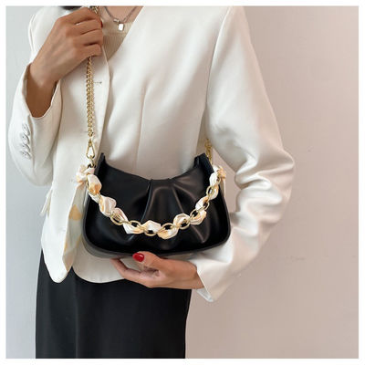 Polyester Lining Folded Cloud Bag Fashionable Handbags for Ladies from Top Handbag