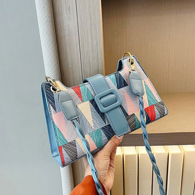 Popular Designer Shoulder Crossbody Bags Autumn Casual Women Bags in Contrasting Colors