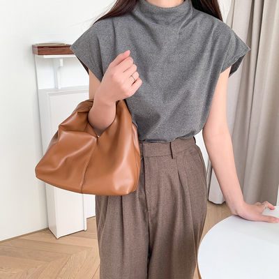2024 Summer Fashion Bag Young Design Handbag Luxury Women Short Handbag Pu Material